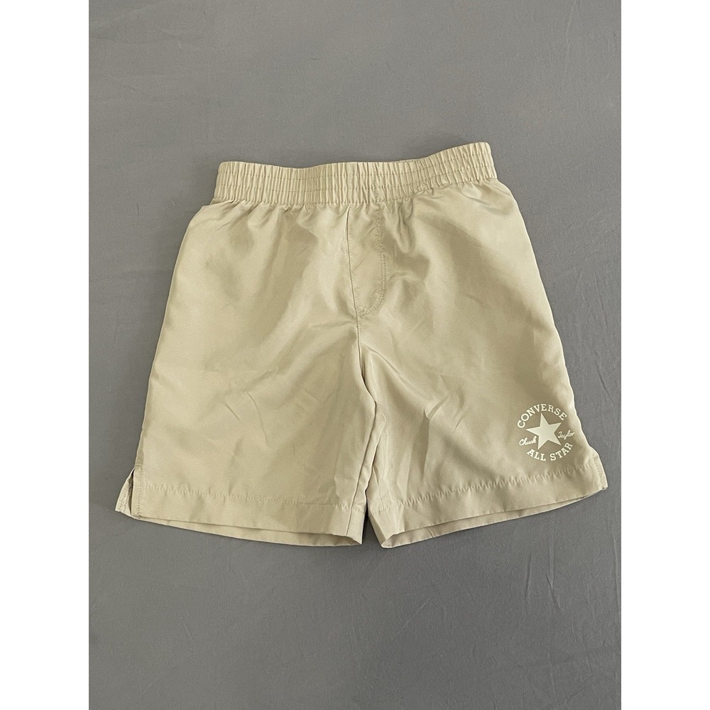 Converse Chuck Taylor All Star Kids Shorts Khaki Tan Size 7 F915-X9U 224